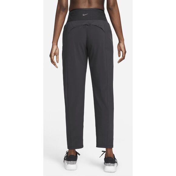 Nike FB7044-010 Women's Sz L Black Dri-FIT Swift Mid-Rise Running Pants - Picture 12 of 13